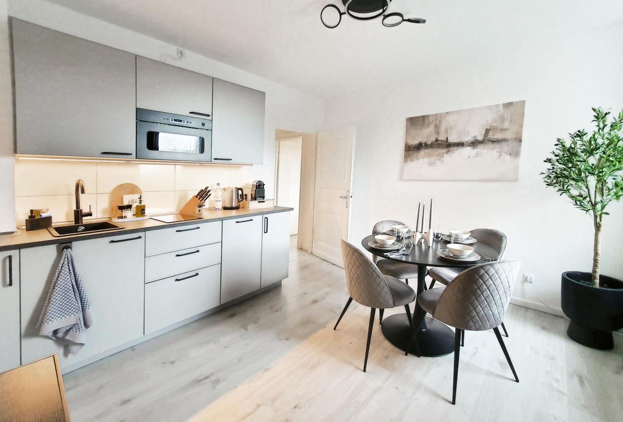Livation - Apartments Hamm-Mitte - 2 Zi - Nespresso - Smarttv - Freewifi - Ausgestattete Kueche - 24H Check-In - Bis 4 Pers Pro Apartment هام المظهر الخارجي الصورة