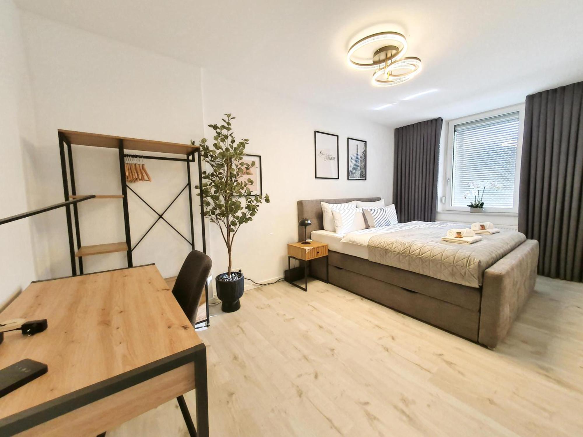 Livation - Apartments Hamm-Mitte - 2 Zi - Nespresso - Smarttv - Freewifi - Ausgestattete Kueche - 24H Check-In - Bis 4 Pers Pro Apartment هام المظهر الخارجي الصورة